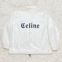 CELINE セリーヌ コーチジャケットXXXL大きいサイズ 白 ゴシック 