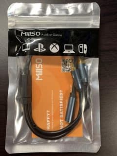 Millso Audio cable 3.5mm 4端子から3端子へのサムネイル