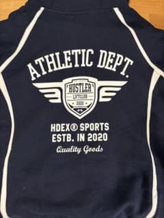 HDEX パーカー　NAVY Lサイズのサムネイル