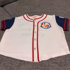 ミキハウス　野球　ユニフォーム　シャツ　110のサムネイル