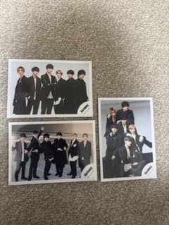 SixTONES 공식 사진 3장 세트