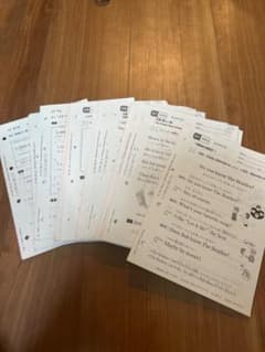 公文式 KUMON 英語 学習プリント まとめのサムネイル