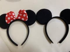 ミッキー　ミニー　カチューシャのサムネイル