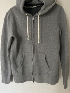 ロンハーマン C/FAN グレーフード付きパーカー ロンハーマンロゴ