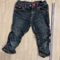 130㎝　デニム ジーンズ　ハーフパンツ　半ズボンのサムネイル