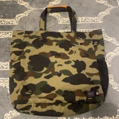 A BATHING APE×PORTERコラボトートバッグのサムネイル