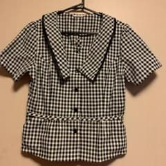 ぶた様専用　　事務服ボンマックスオーバーブラウスのサムネイル