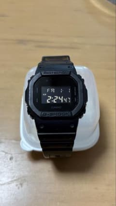 CASIO G-SHOCK ブラック デジタル腕時計のサムネイル