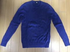 ユニクロ　セーター　ブルーSサイズのサムネイル