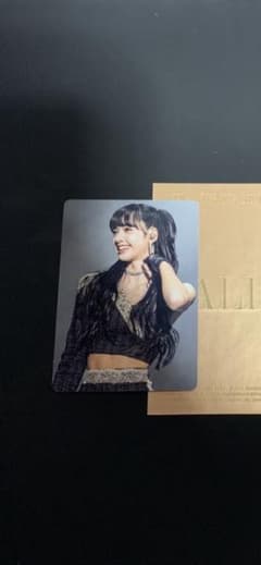 BLACKPINK リサ　トレカのサムネイル