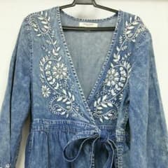 FREAK'S STORE  デニムワンピ  新品未使用のサムネイル