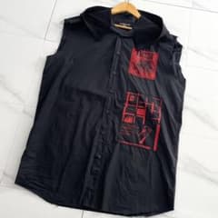 美品✨RAF SIMONS ARCHIVE テロ期復刻 ノースリーブフーディ 黒 美品✨RAF SIMONS ARCHIVE テロ期復刻 ノースリーブフーディ 黒 - メルカリ
