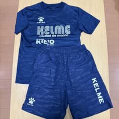 KELME サッカーウェア 上下セット ネイビー カモフラ柄のサムネイル