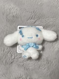 ♡シナモロール♡サンリオキャラクターズ ミルキーボア キュートリボン マスコット