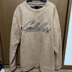 Gotcha ベージュ M トレーナー【値段相談⭕️】のサムネイル