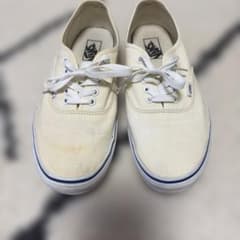 メンズ　VANS キャンバス スニーカー ホワイトのサムネイル