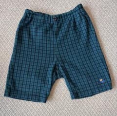 ファミリア チェック柄ショートパンツ 90cm - メルカリ