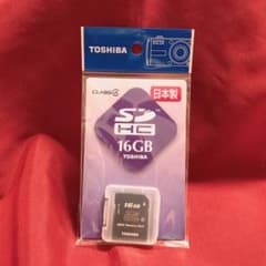 新品未使用 16GB SDカードのサムネイル