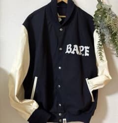 希少 90s 00s A BATHING APE スタジャン XLサイズ - メルカリ
