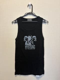HYSTERIC GLAMOUR スカル タンクトップ ブラック - メルカリ
