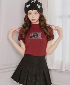 ダーリッチ DDロゴベーシックニットトップスのサムネイル