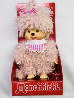 モンチッチ ボア ロング くすみピンク レア 日本未発売 淡いピンク j5b8 モンチッチ ボア ロング くすみピンク 日本未発売 海外 レア | Mercari