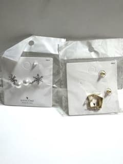 HANCOME ピアス 2種セット 新品未使用のサムネイル