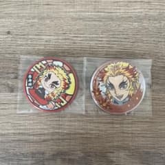 鬼滅の刃 煉獄杏寿郎 缶バッジ 2個セット - メルカリ