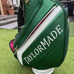 【限定品】TAYLORMADE キャディバッグ　ヘッドカバーセット　マスターズ 限定品】TAYLORMADE キャディバッグ ヘッドカバーセット マスターズ