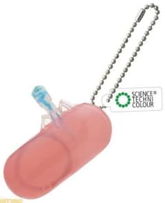 T4ファージと大腸菌　ボールチェーン　ピンクのサムネイル