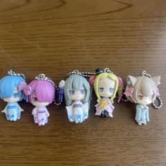 Re:ゼロから始める異世界生活 キーホルダー 5点セットのサムネイル