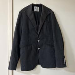 BUFFALO BOBS テーラードジャケット ブラック 総柄 コッザ M Lのサムネイル