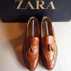 ZARA Men's タッセル ローファーのサムネイル