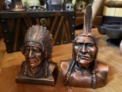 ビンテージ インディアン コインバンク 貯金箱 COIN BANK - メルカリ