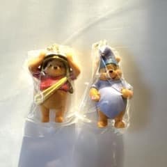 くまのプーさん フィギュア キーホルダー 2種セット