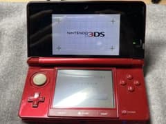 Nintendo 3DS レッド 本体 充電器付き　到着後すぐ遊べるのサムネイル