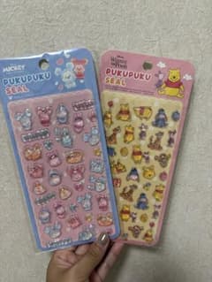 ぷくぷくシール ディズニーのサムネイル