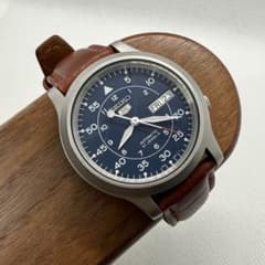 SEIKO 5 SNK807｜7S26 自動巻｜21石｜ブルーダイヤル｜稼働品 - メルカリ