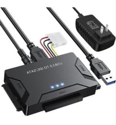 Runbod SATA USB 変換ケーブル 3.5/2.5インチHDDのサムネイル