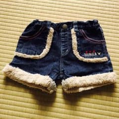 ミキハウス ダブル デニムモコモコデニム 100センチのサムネイル