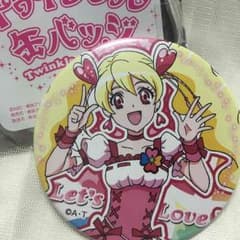 トゥインクル缶バッジ／キュアピーチのサムネイル