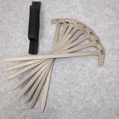 【開封未使用】DoD 鍛造人参ペグ 28mm 8本セットのサムネイル