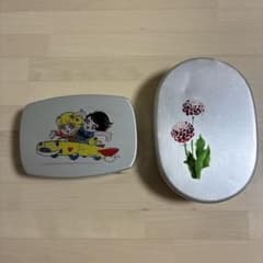 昭和レトロ アルミ弁当箱 2点セットのサムネイル