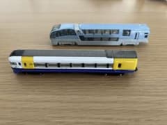 激レア　IWAYA corporation 鉄道玩具 2両　プラレールのサムネイル