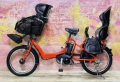 ZK3738 電動自転車 ブリヂストン アンジェリーノ 子供乗せ 20インチ ZK4157 電動自転車 ブリヂストン アンジェリーノ 子供乗せ 20インチ