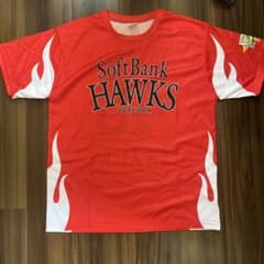 福岡ソフトバンクホークス カチドキレッドTシャツ 杉山投手 Lサイズのサムネイル