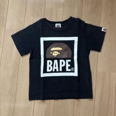 BAPE KIDS Tシャツ ブラック 110