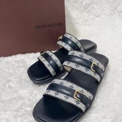 未使用級✨ルイヴィトン サンダル 36.5 モノグラム ミュール 箱付き