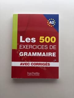 Les 500 EXERCICES DE GRAMMAIRE A2のサムネイル