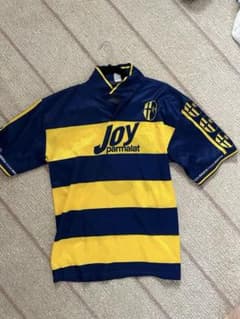 パルマA.C. NAKATA 10 シャツ 2001/02 NAKATA #10 Parma Vintage Champion Home Football Shirt